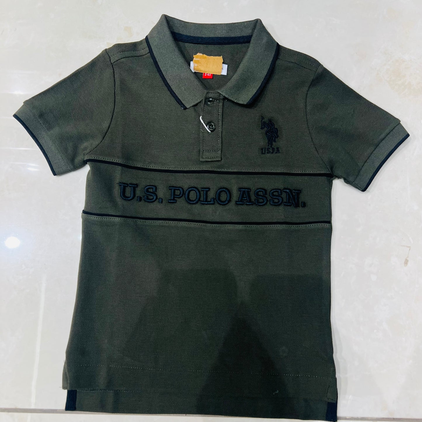 Boys collar t shirt