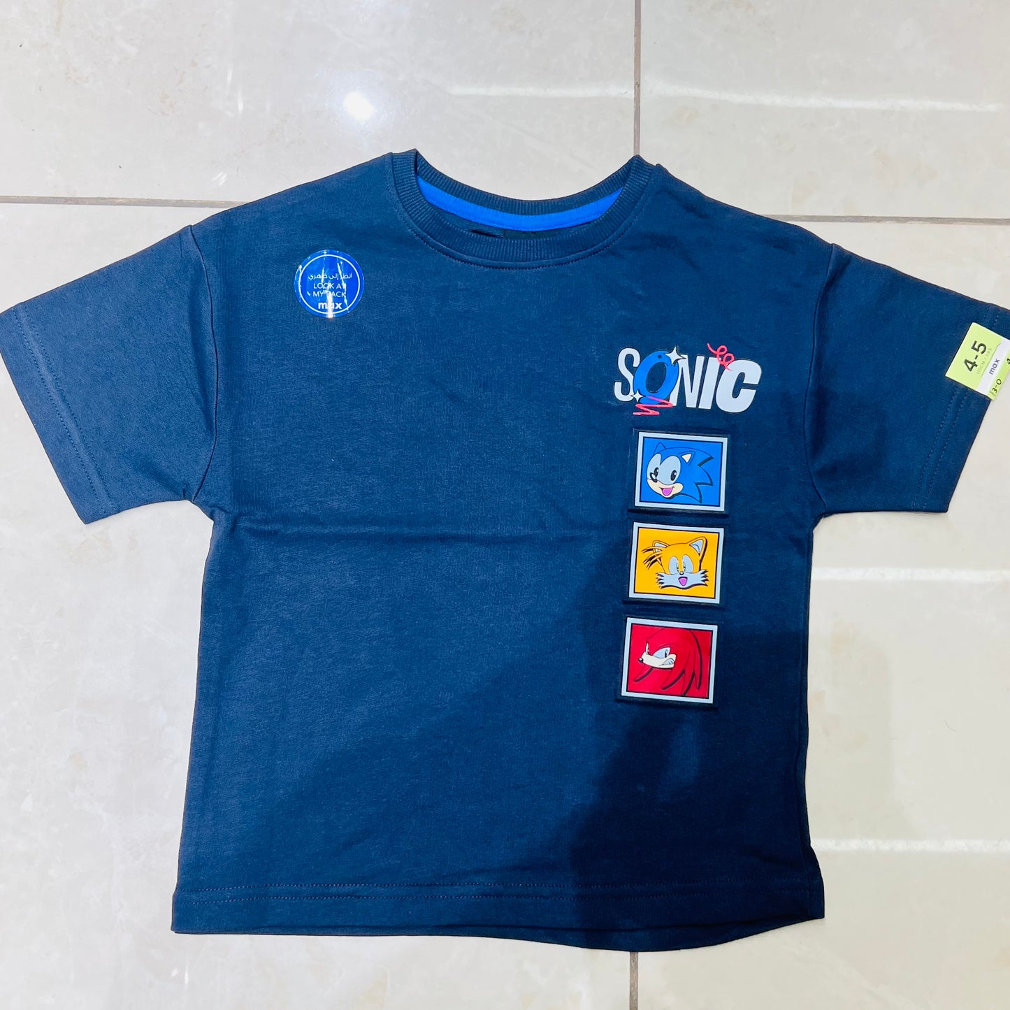 Boy round neck t shirt