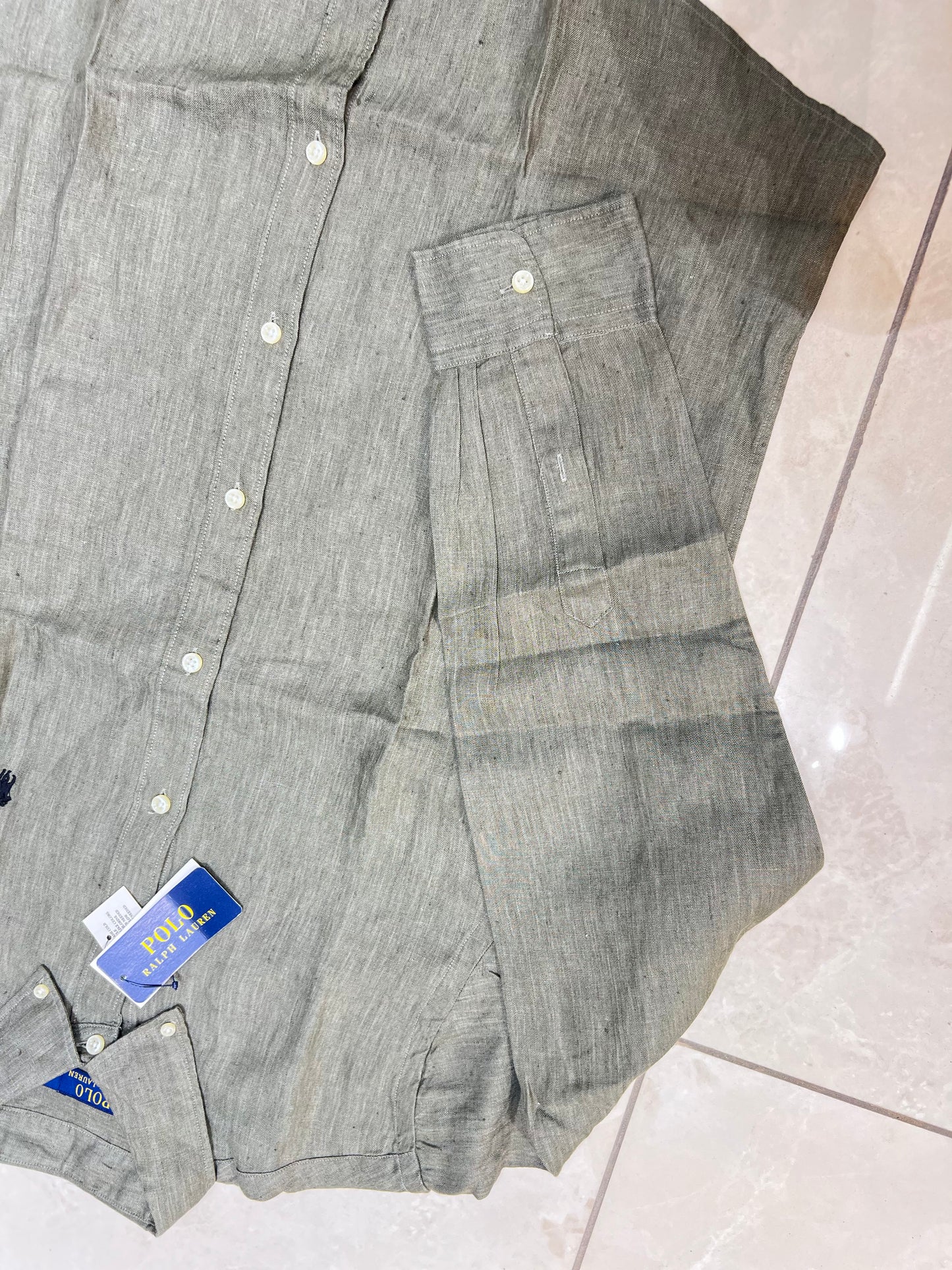 Mens linen shirt