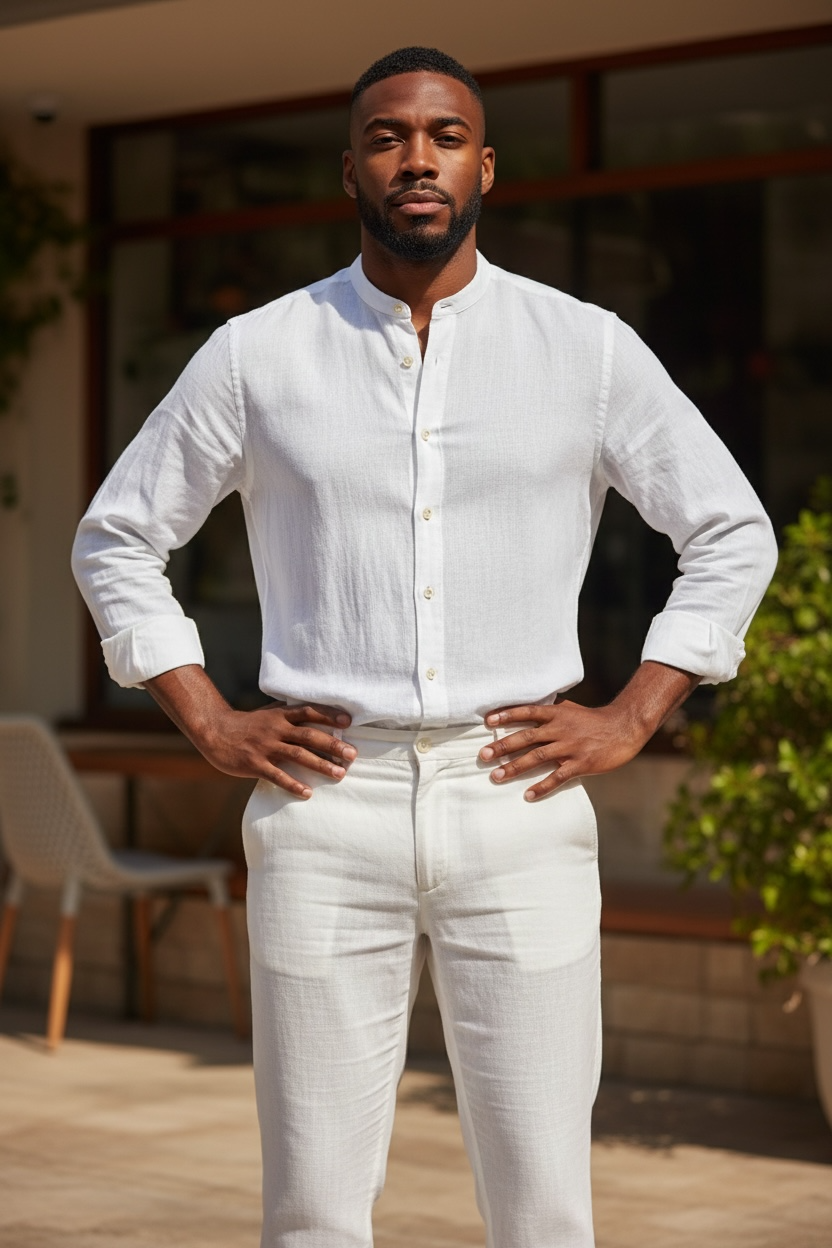 Gauze fabric shirt