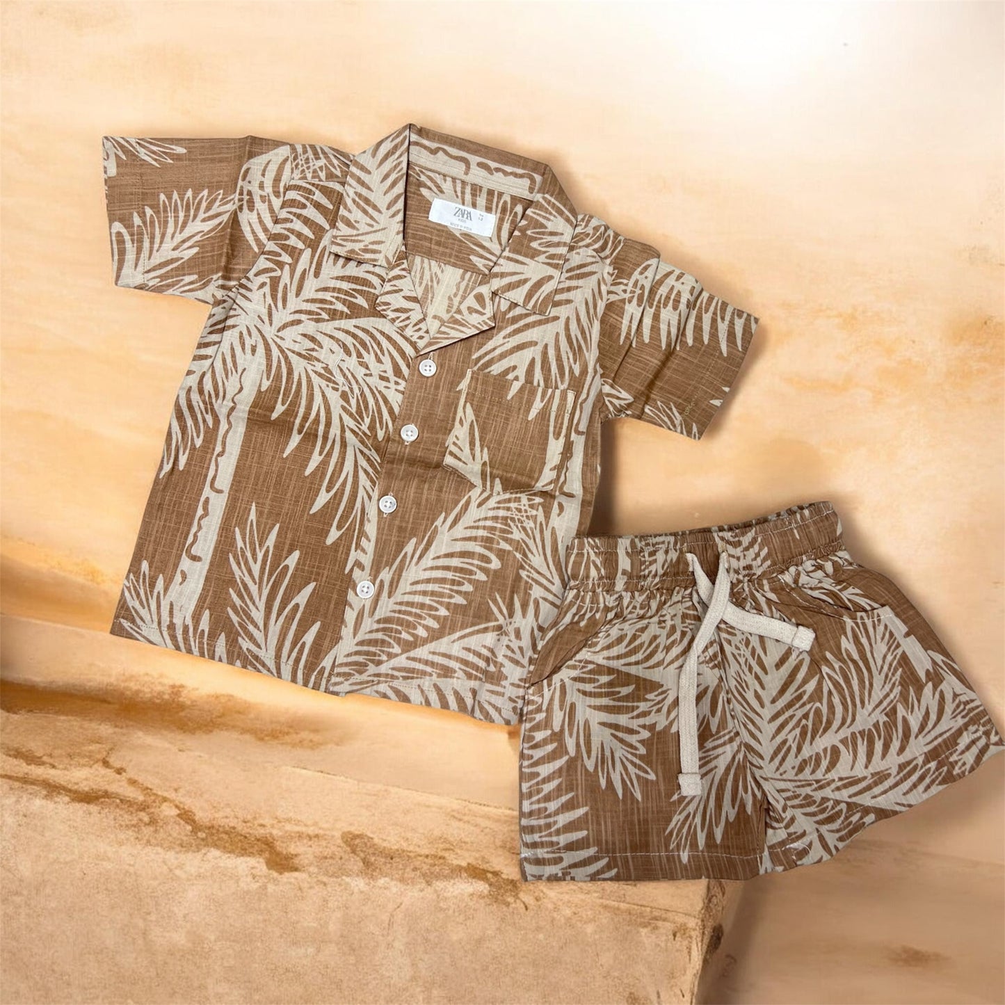 Boys cord- set