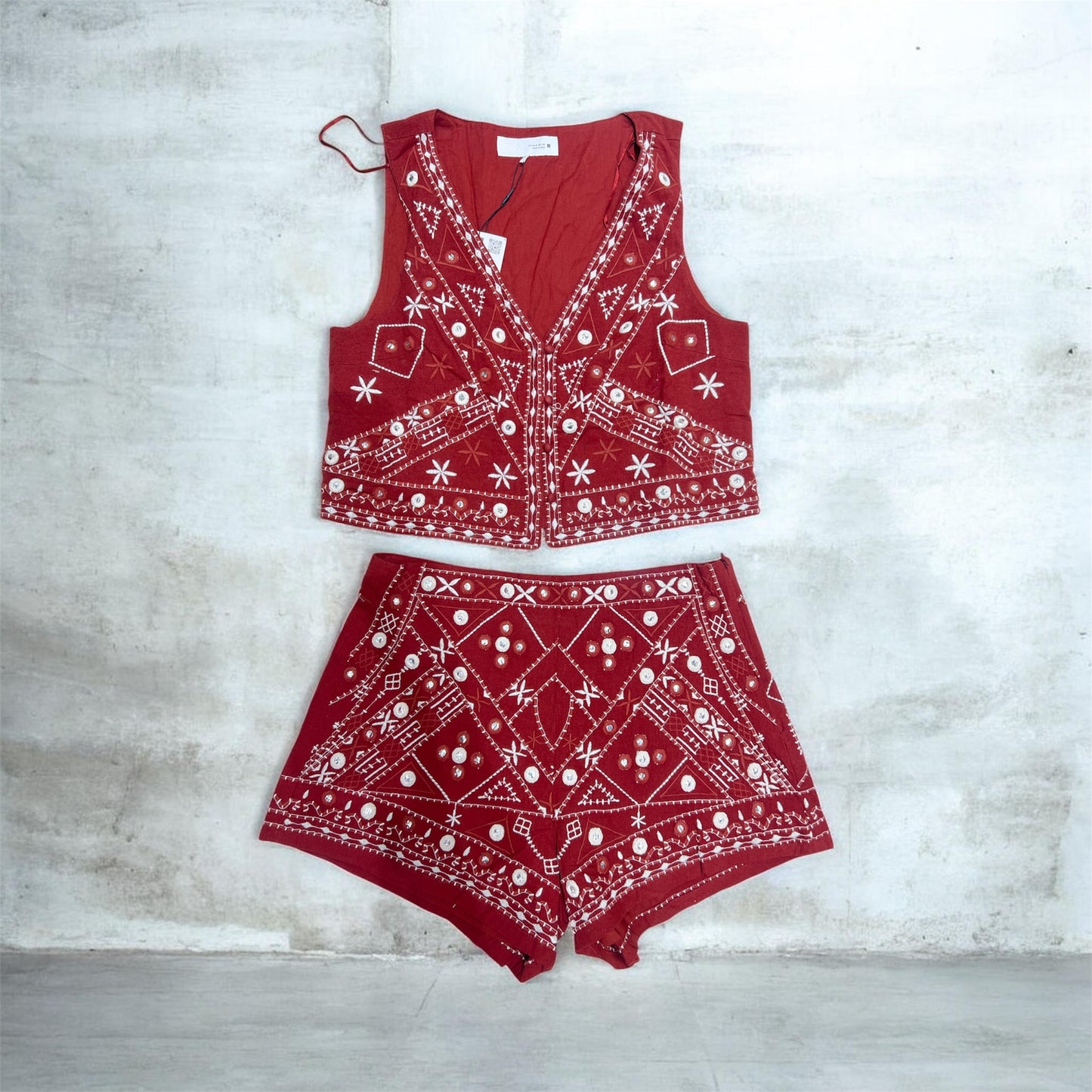 Womens cord- set
