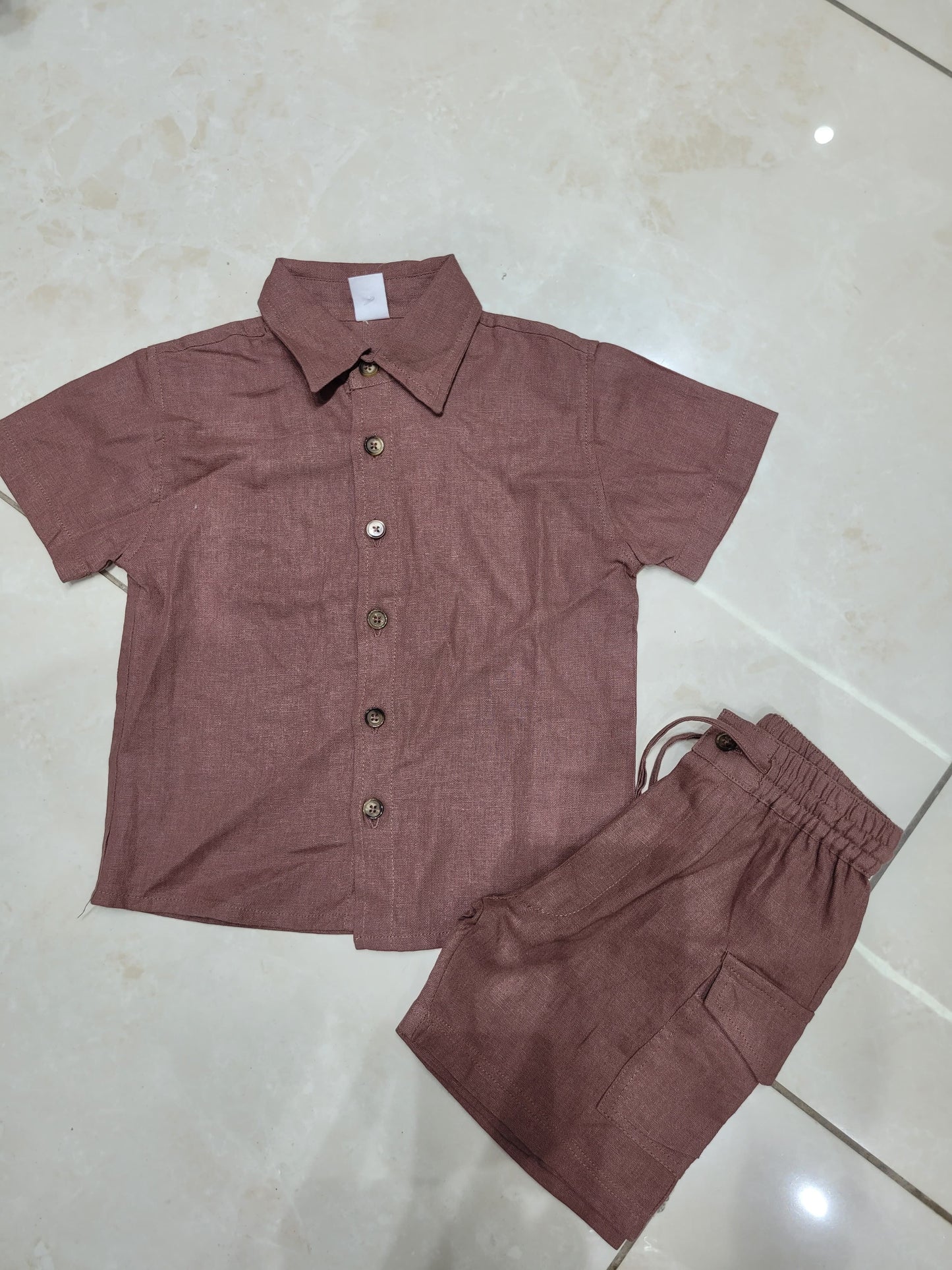 Boys cord - set