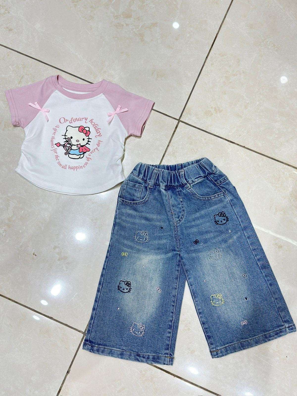 Girls cord-set
