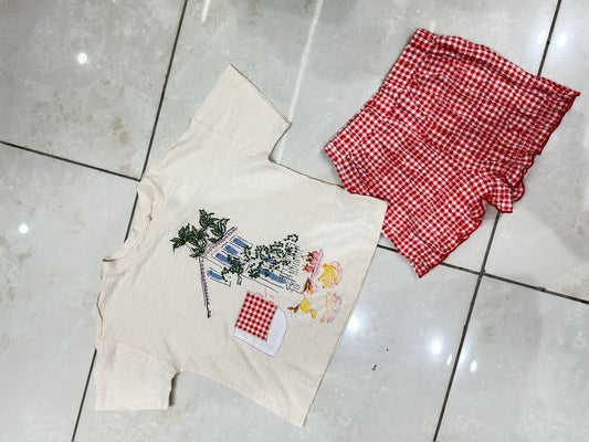 Girls cord-set