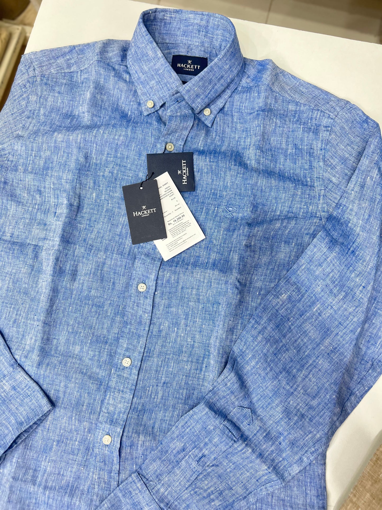 Mens linen shirt