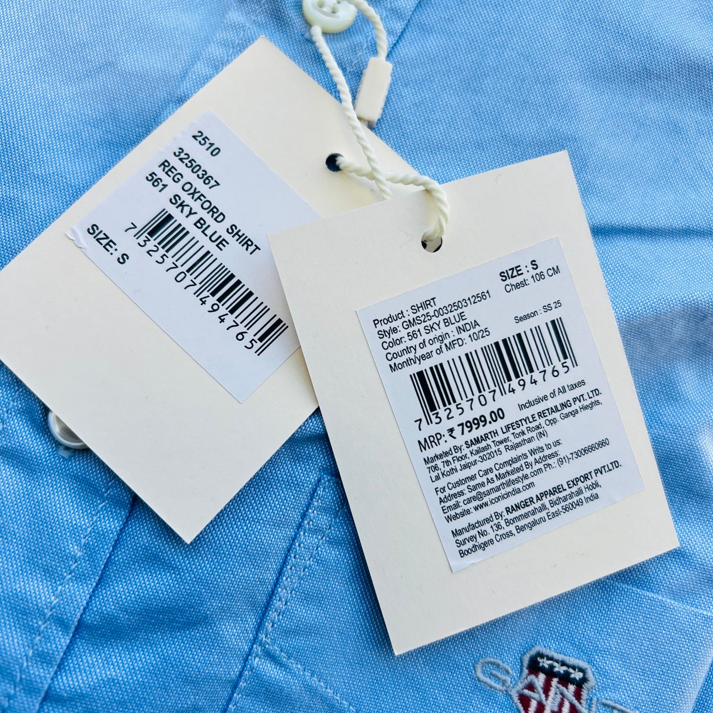 Cotton full sleeve shirt