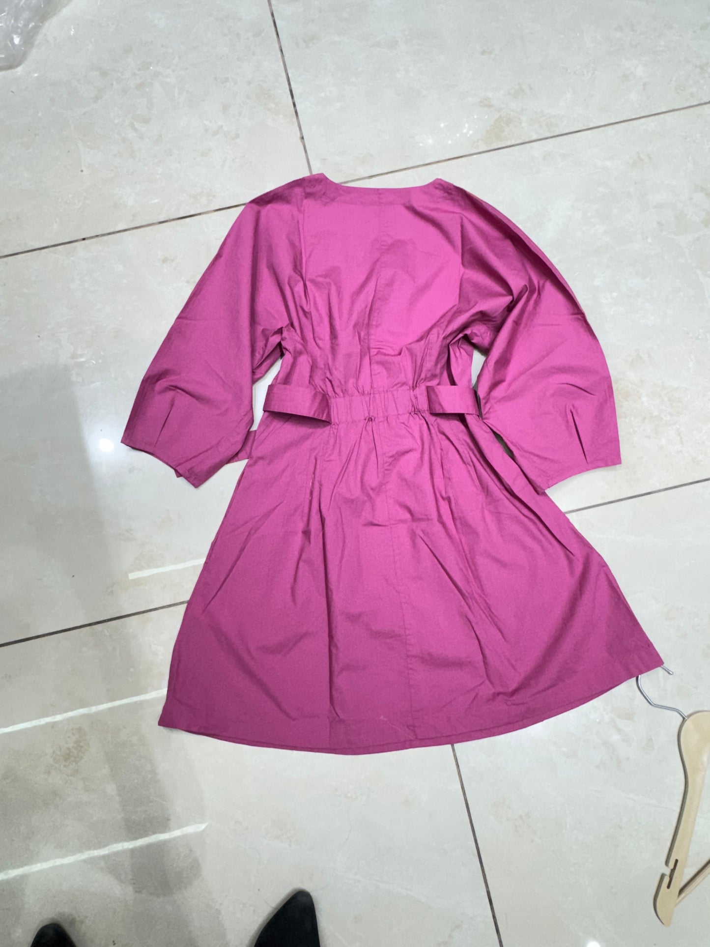 Pure cotton very premium dress with back elastics