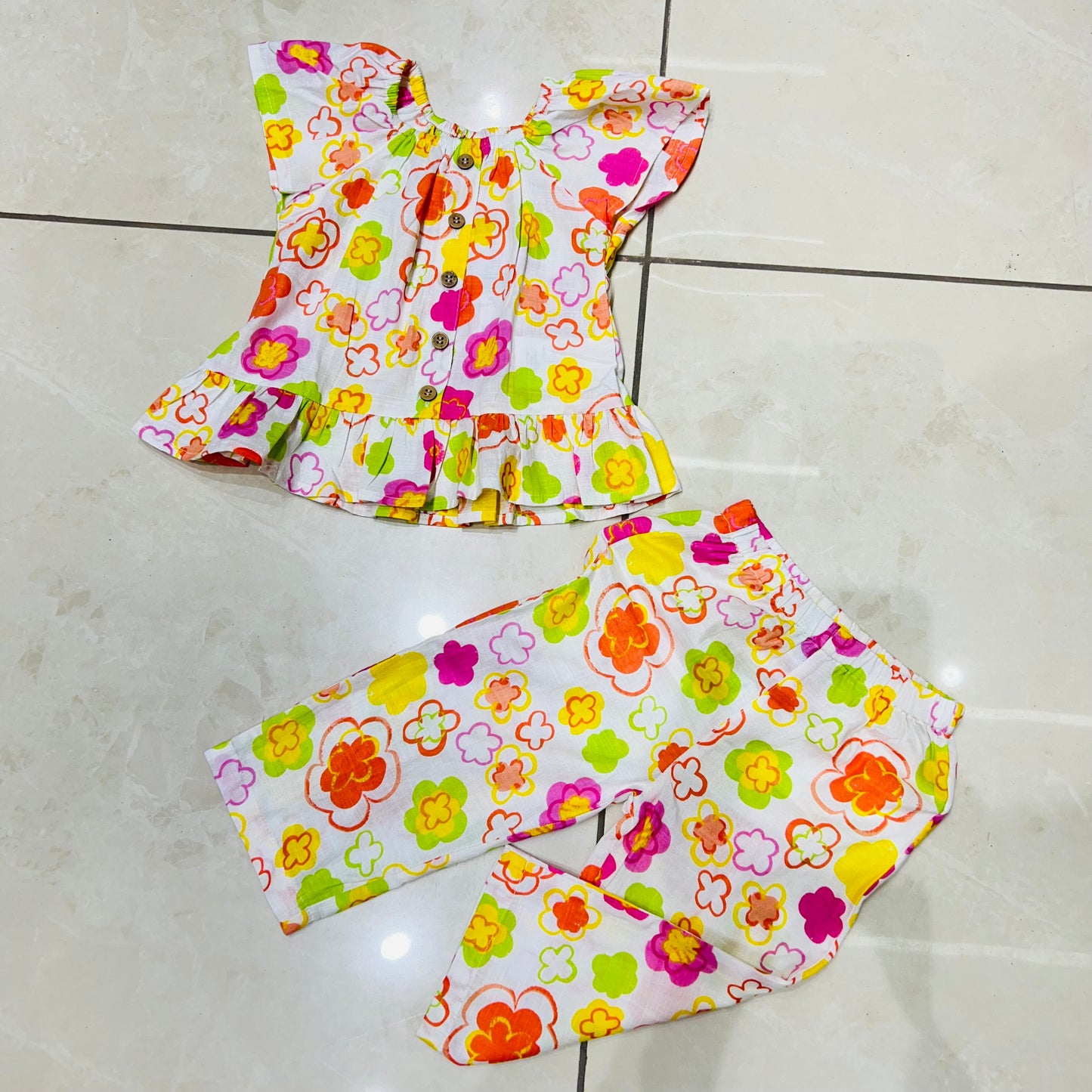 Girls cord- set