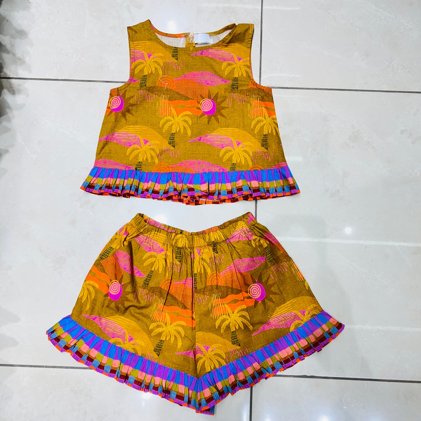 Girls cord -set