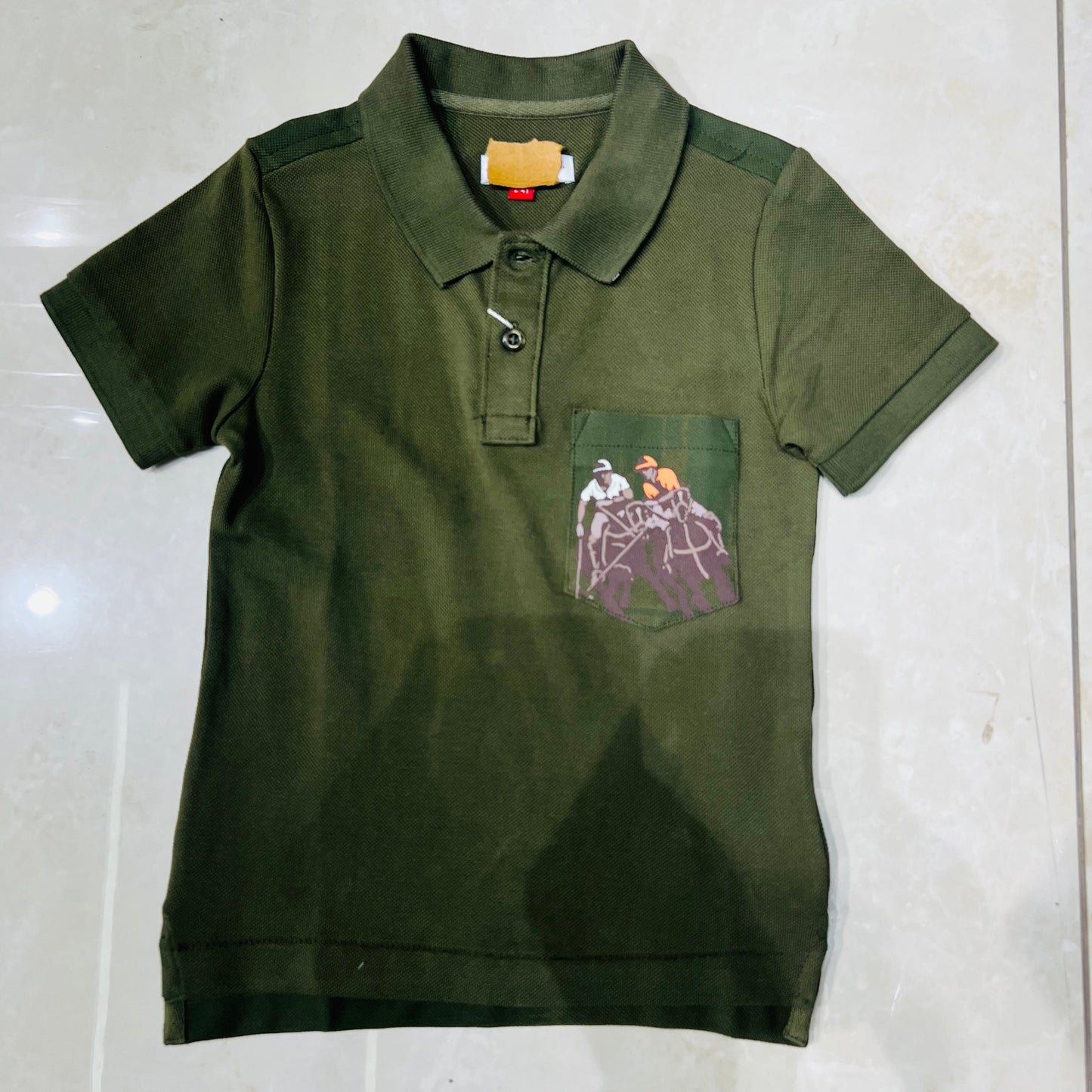Boys collar t shirt