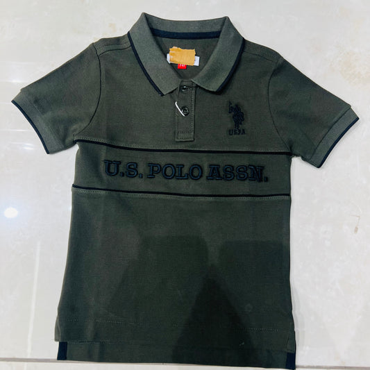Boys collar t shirt