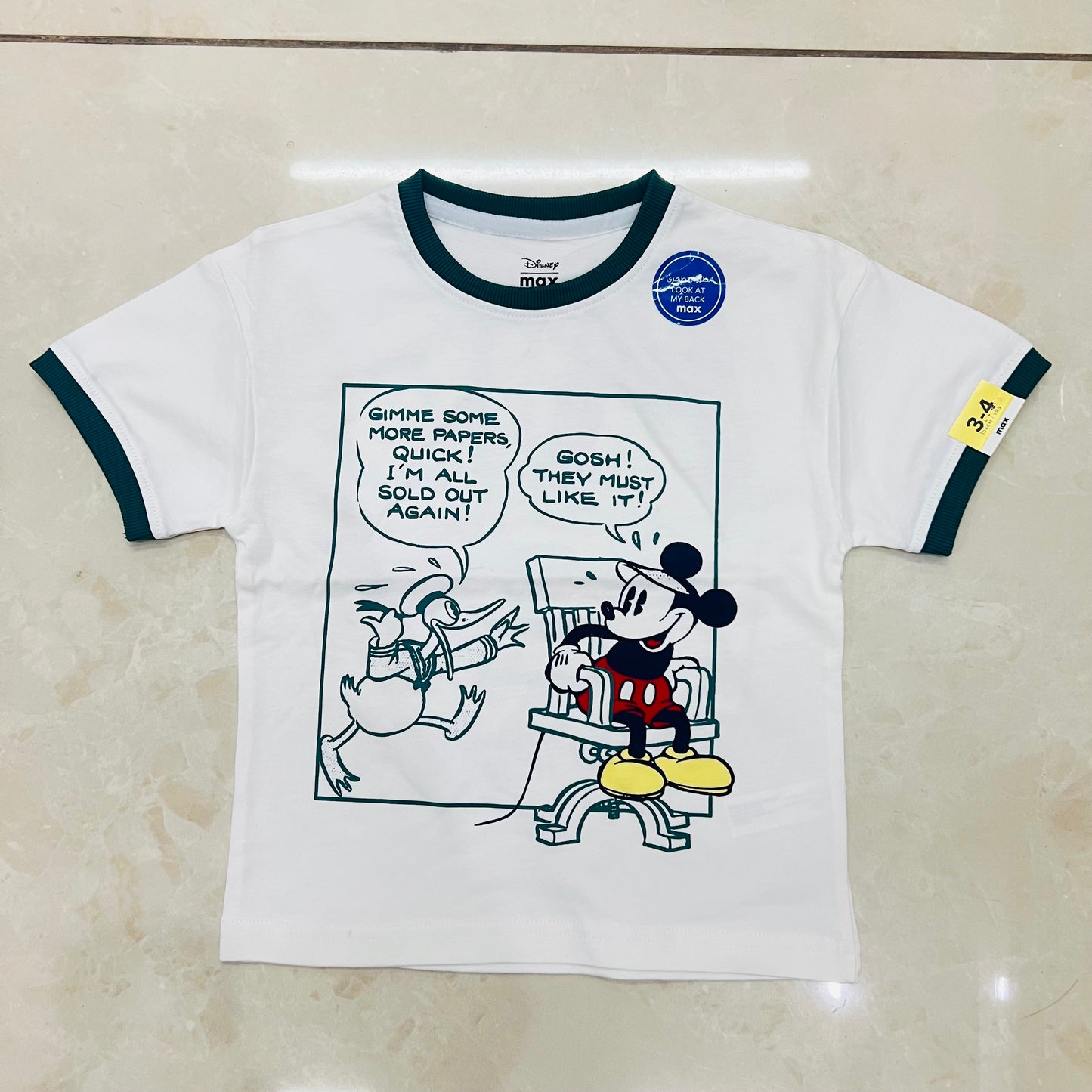 Boy round neck t shirt