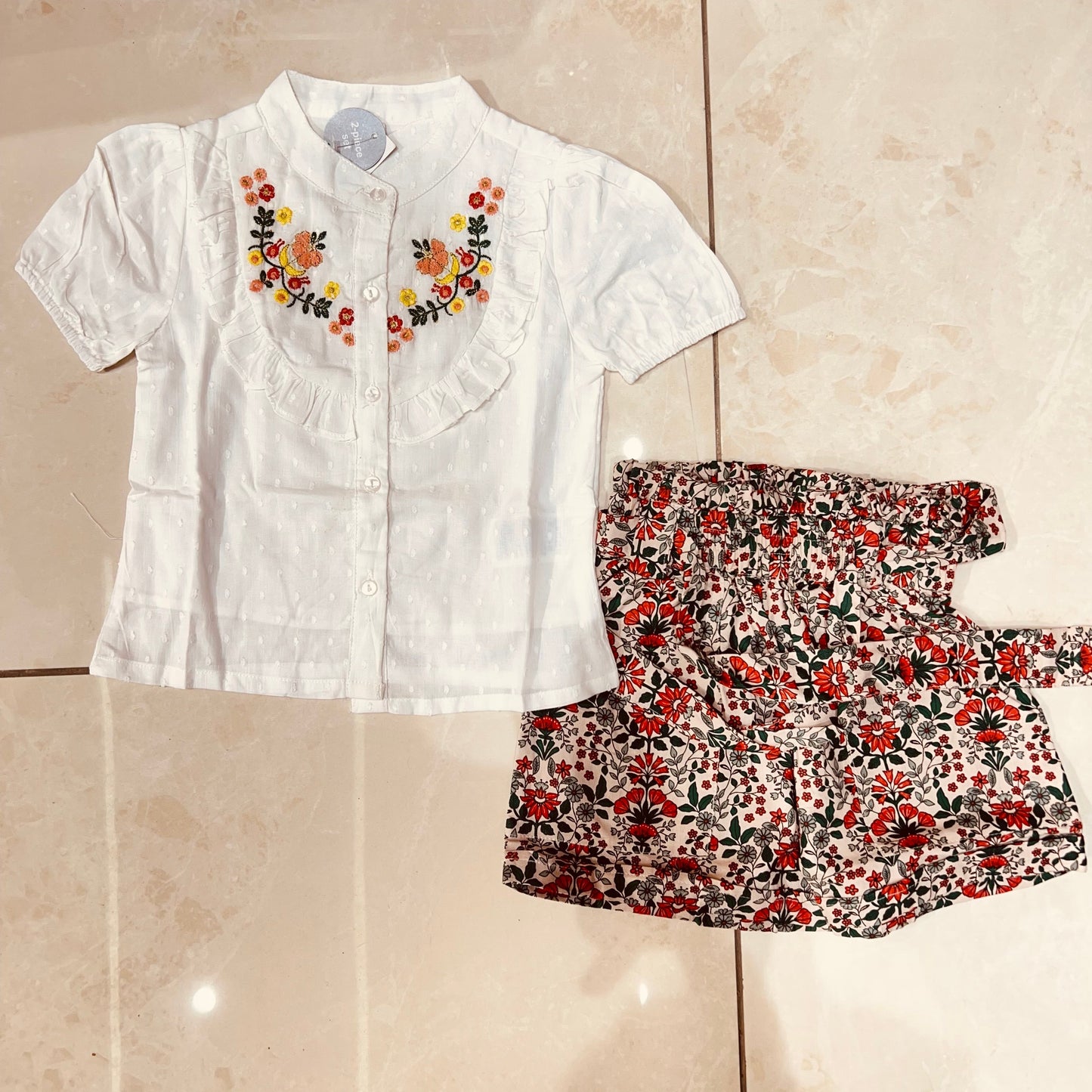 Girls cord-set
