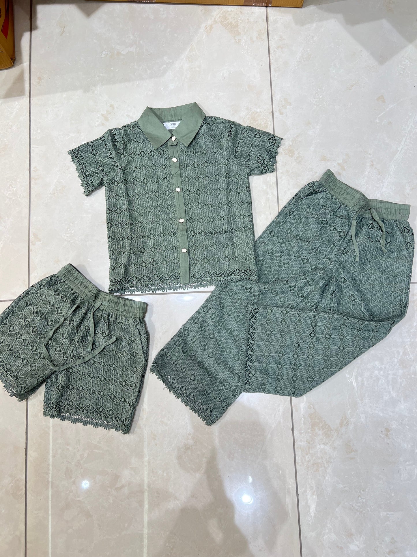 Girls cord-set