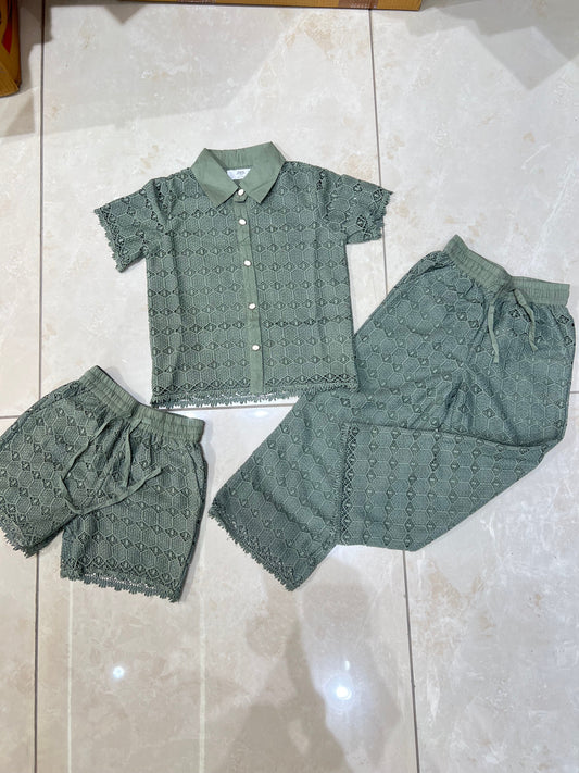 Girls cord-set