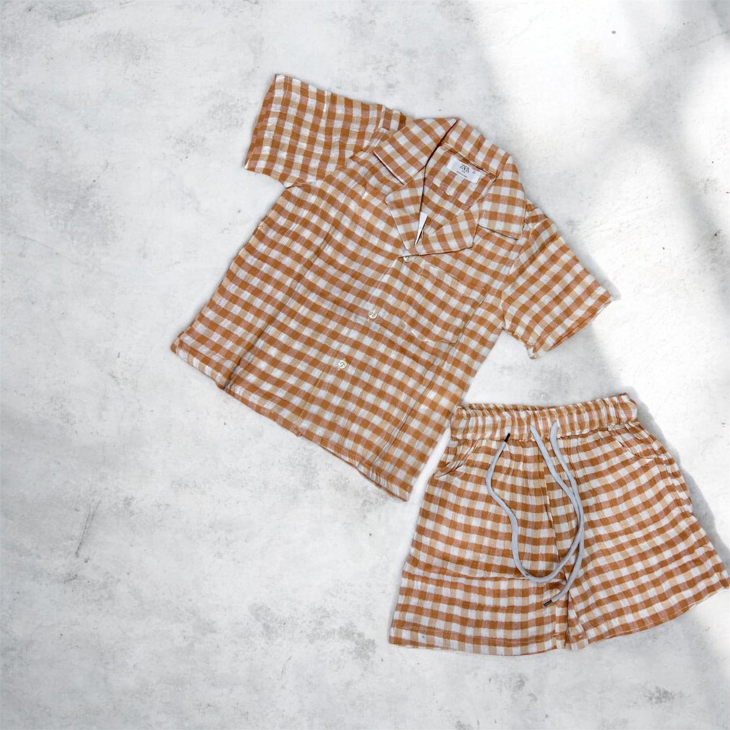 Boys cord- set