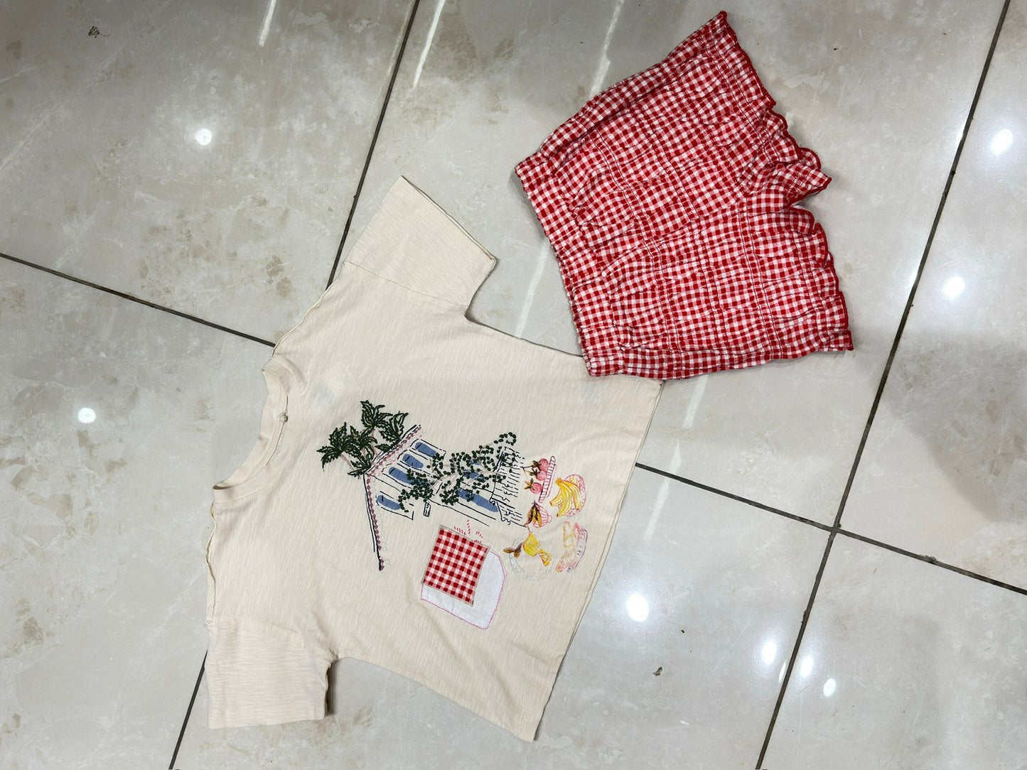 Girls cord-set