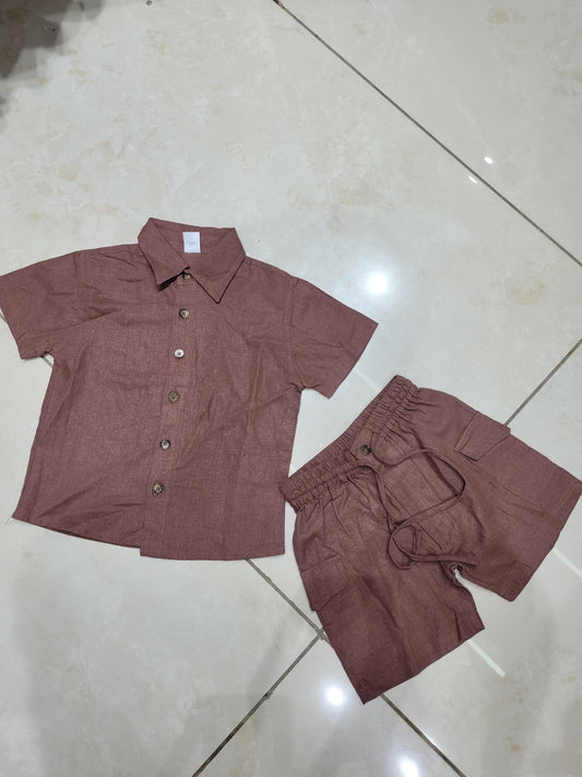 Boys cord - set